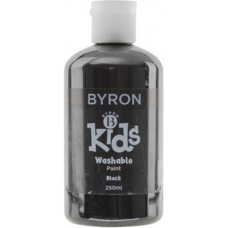JASART BYRON KIDS WASH PAINT 250ML BLK