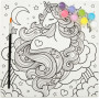JASART KIDS COLOURING CANVAS 10X10INCH ASSTED