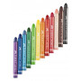 Faber-Castell Jumbo Wax Crayon Asstd (Cardboard Box 12)