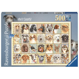 Rburg - Mutt Shots! Puzzle 500pc