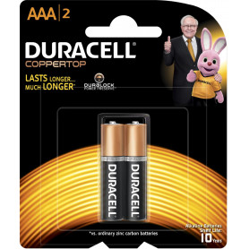 Duracell Coppertop AAA2  - Pre Monet