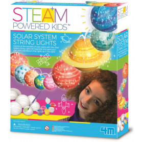 4M - STEAM Powered - Solar System Toys String Lights