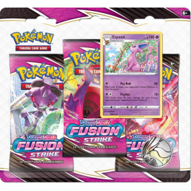 Pokemon TCG Sword Shield 8- Fusion Strike 3 booster blister