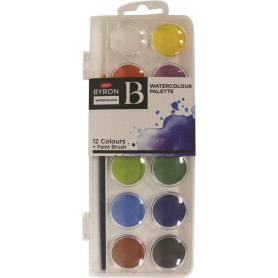 JASART BYRON WC PALETTE DISC SET 12