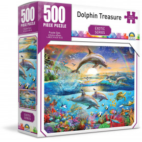 Crown 500pce Puzzle – Exotic Series Asst