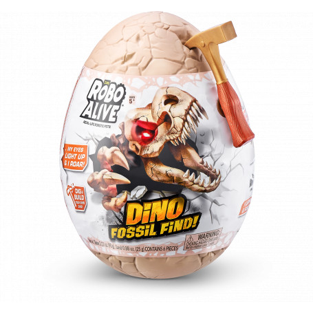 Robo Alive Dino Fossil Find Surprise Egg