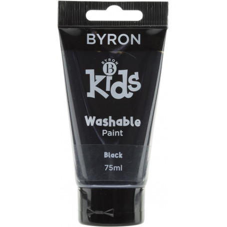 JASART BYRON KIDS WASH PAINT 75ML BLK