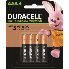 Duracell NIMH Rechargable AAA4 900mAh