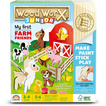 Wood WorX Junior - My First Farm Friends