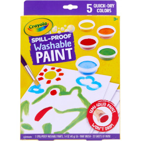 Crayola - Spill Proof Washable Paint Kit