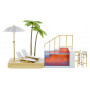 Rainbow High Color Change Pool & Beach Club Playset