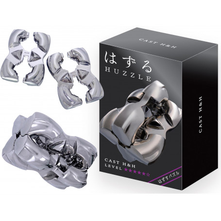 HANAYAMA HUZZLE L5 H&H METAL PUZZLE