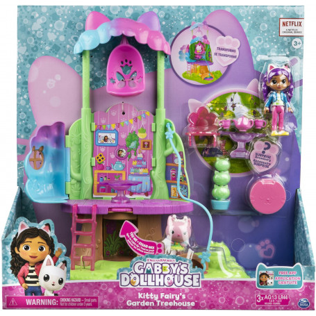 Gabby's Dollhouse Fairy Garden Treehouse