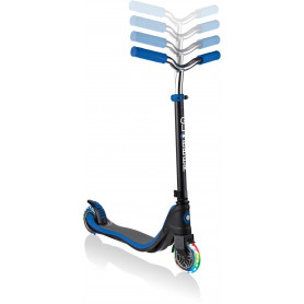 GLOBBER Flow 125 Lights Scooter - Black Blue