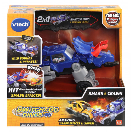 Switch & Go Dinos Bash the Triceratops