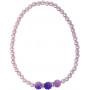 Pink Poppy Pearl Bubble Necklace