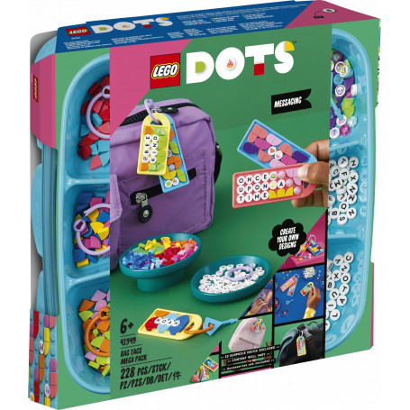 LEGO DOTS Bag Tags Mega Pack - Messaging 41949
