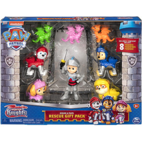 Paw Patrol Rescue Knights Figure Gift Pack