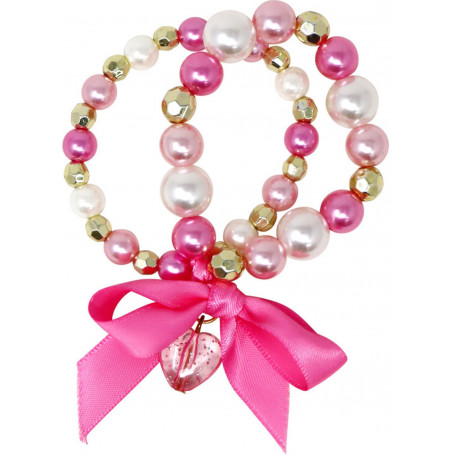 Pink Poppy Sparkle Princess Bracelet