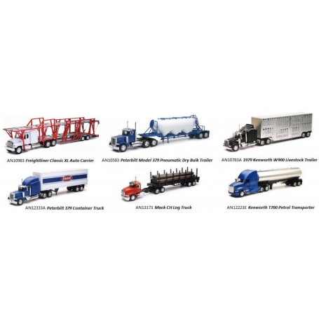 New Ray - 1:32 Assorted Trucks 6pcs