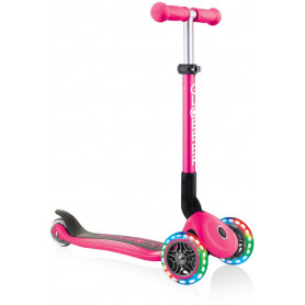 GLOBBER JUNIOR PRIMO FOLDABLE LIGHTS - FUCHSIA