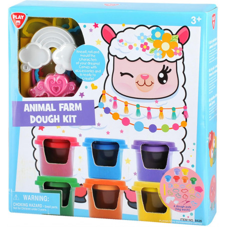 ANIMAL FARM DOUGH KIT (6 x 2 OZ DOUGH INCLUDED)