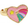 Pink Poppy Unicorn Fantasy Rings