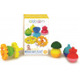 WHEELS & BEADS - 10 PCS