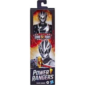 POWER RANGERS DNF 12IN BLACK RANGER