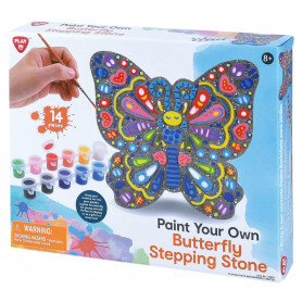 PAINT YOUR OWN - BUTTERFLY STEPPING STONE - CEMENT - 14 PCS