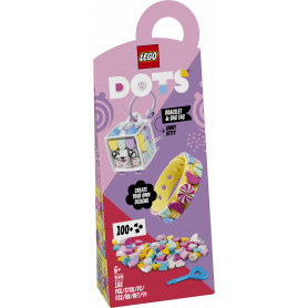 LEGO Dots Candy Kitty Bracelet & Bag Tag 41944