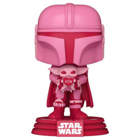 Star Wars - Mandalorian w/Grogu Valentine's Day Pop!