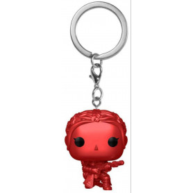 Star Wars: Mandalorian - Fennec (TargetCon Metallic) Pop! Keychain