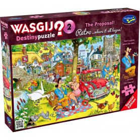 WASGIJ? RETRO DEST.#2 500pcXL PUZZLE