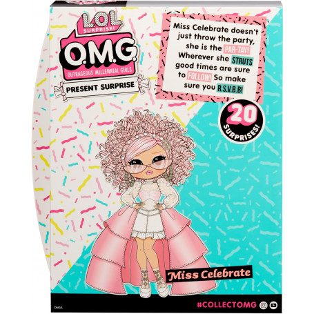 L.O.L. Surprise OMG Birthday Doll S2 - Miss Celebrate