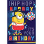 MINIONS DISCO SKATES CARD