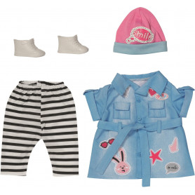 BABY born Deluxe Jeans Dress 43cm