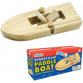 Wooden Paddle Boat