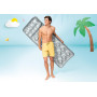 18-POCKET SUNTANNER MAT, Clear Top/Silver Bottom, Shelf Box