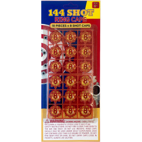 8 Shot Ring Caps - 144 Shots