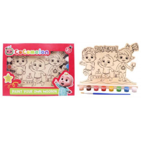 Coco Melon Paint Your Own Wooden Family