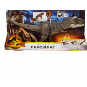 JURASSIC WORLD THRASH 'N DEVOUR TYRANNOSAURUS REX Figure
