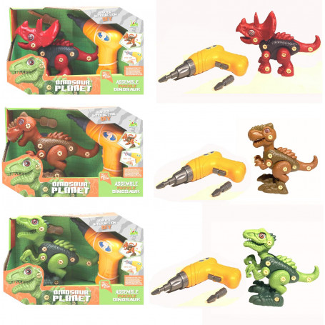 Self Assemble DINOSAURS w Tool   Asst