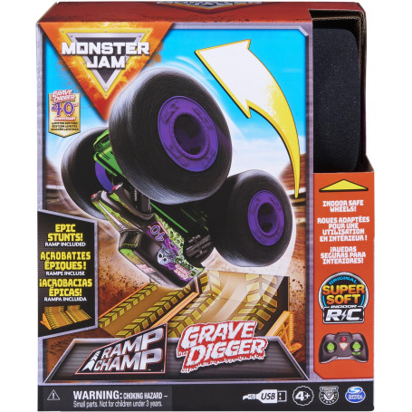 Monster Jam RC Ramp Champ Grave Digger