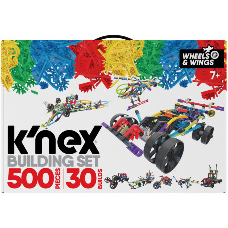 knex - Wings and Wheels 500 pieces 30 builds