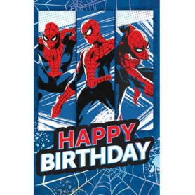 SPIDERMAN TRIO WEB CARD