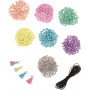 Crayola Pastel Tassel Anklet Kit