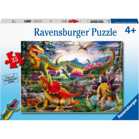 Rburg - T-Rex Terror Puzzle 35pc
