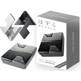 HANAYAMA HUZZLE L1 DIAMOND METAL PUZZLE