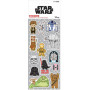 Star Wars Stickers 3 Pack - Embossed